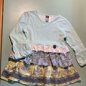 Matilda Jane tunic size 8 from Character Counts series.